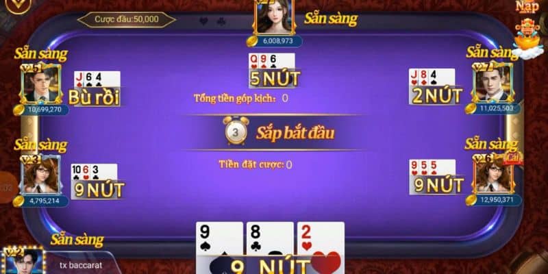 Những mẹo chơi bài 3 cây cực hay